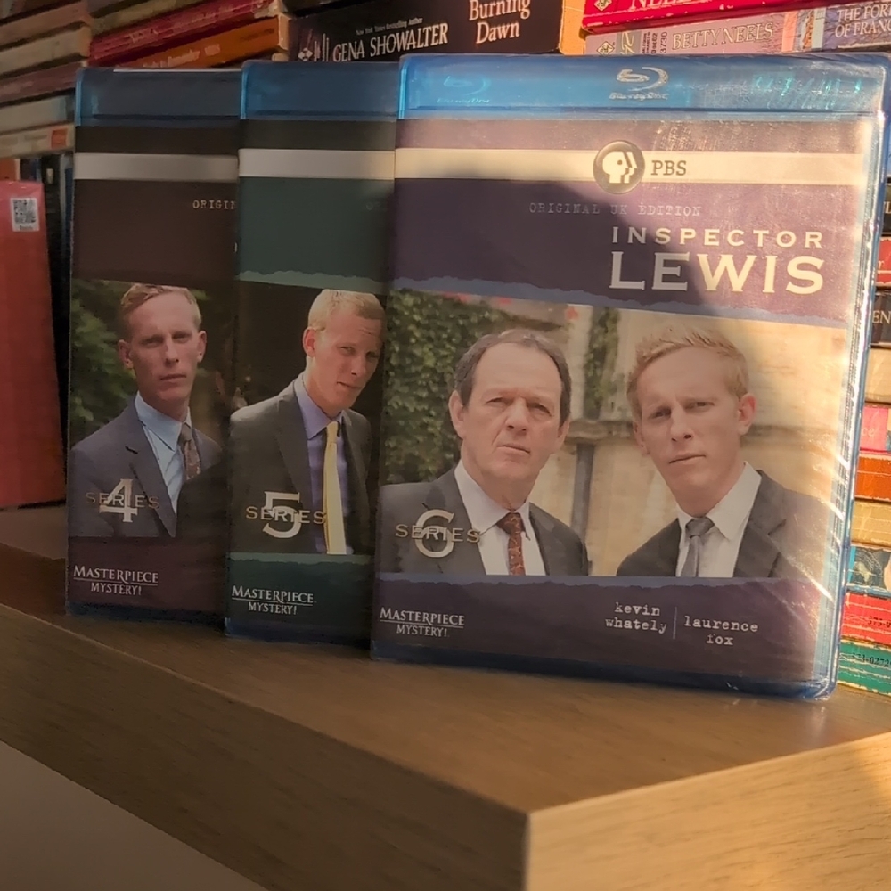 Inspector Lewis Blu-ray Set by PBS - Blue